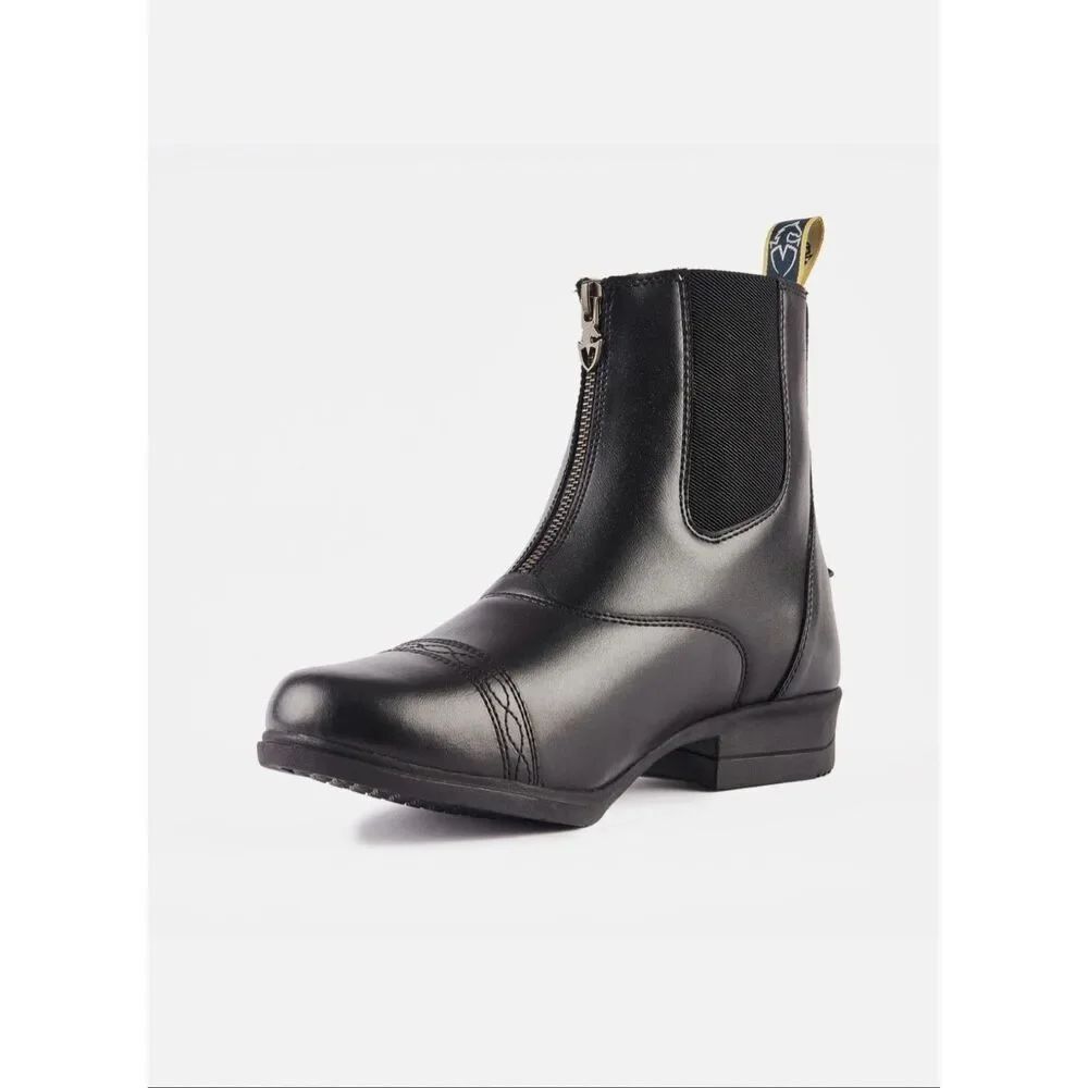 Shires Moretta Clio Paddock Black Ankle Boots Women’s 7US